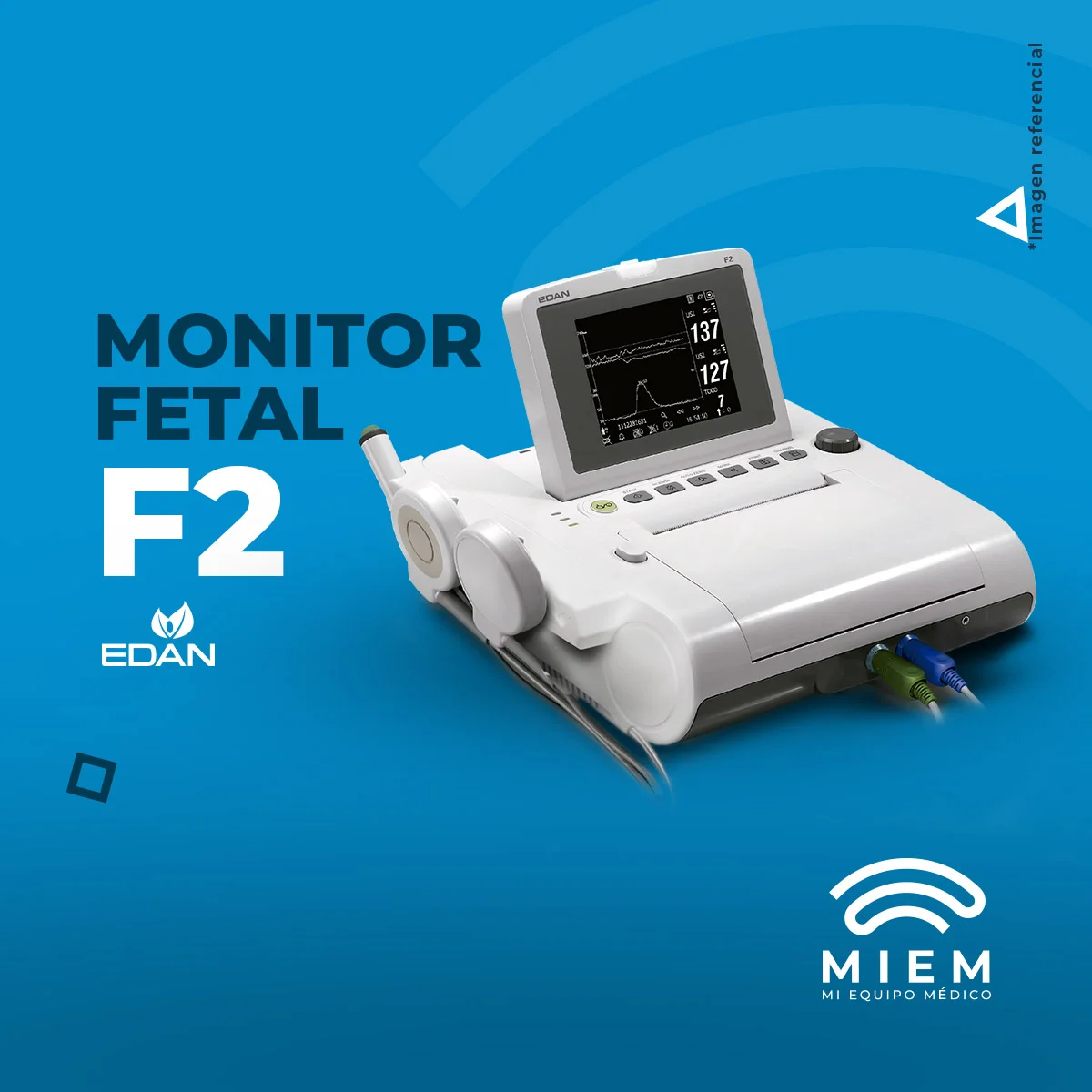 Monitor fetal portátil EDAN F2 precio Ecuador